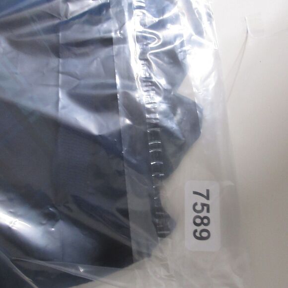 J Crew Sweater XS Blue Tartan Black Watch Plaid Scarf Merino Wool - Picture 9 of 9